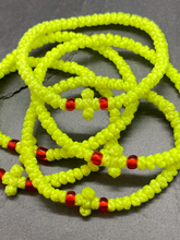 Load image into Gallery viewer, Religious Bracelet Hand Made of Waxed Wool Cord Koboskini with Beads KBS1