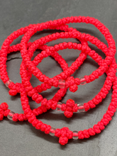 Load image into Gallery viewer, Religious Bracelet Hand Made of Waxed Wool Cord Koboskini with Beads KBS1