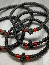 Load image into Gallery viewer, Religious Bracelet Hand Made of Waxed Wool Cord Koboskini with Beads KBS1