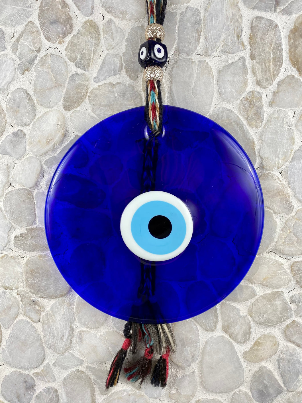 Hand Made Extra Large Glass Evil Eye Mati M9
