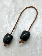 Load image into Gallery viewer, Black Beads with Suede Cord Begleri B9
