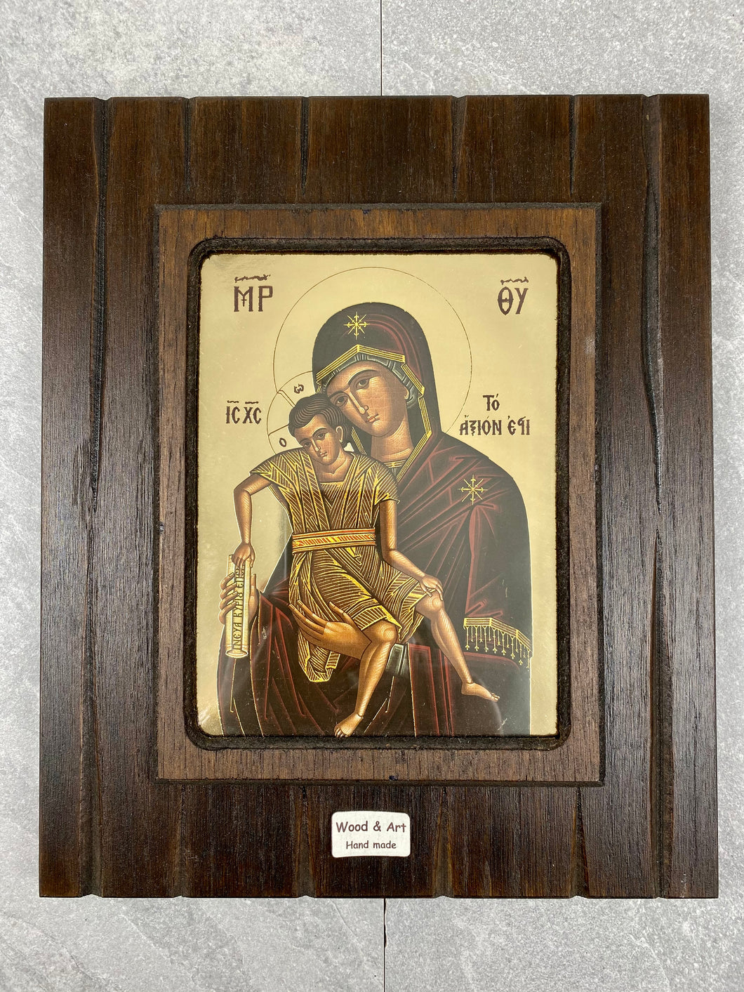 Hand Made Holy Icon on Wood HM2