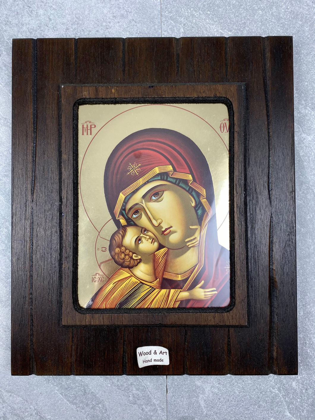 Hand Made Holy Icon on Wood HM1